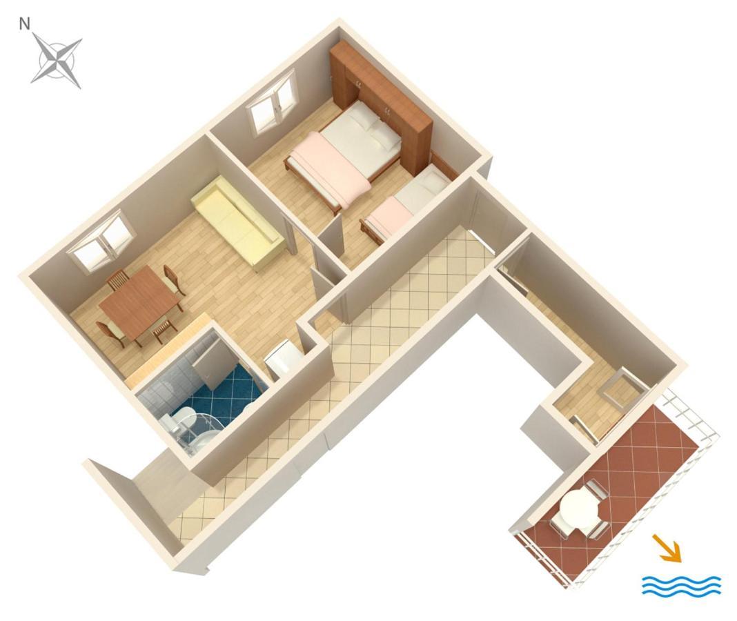 Apartments By The Sea Duce, Omis - 2731 Dugi Rat Εξωτερικό φωτογραφία
